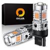 OXILAM T20 Single, LED Turn Signal, Amber, Built-in Canceller, 7440, High Fla Prevention, Turn