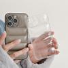 Прозрачный пуховик, чехол для телефона Iphone 13 11 12 14 Pro Max X Xr Xs 7 8 Plus, мягкий силиконовый противоударный чехол, чехол