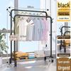 Multifunctional Indoor Clothes Drying Rack - Floor-Standing Balcony Coat Hanger