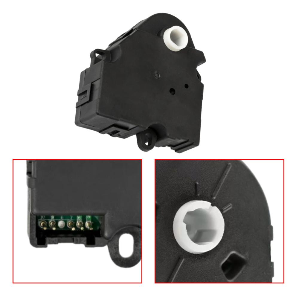 604-106 EA 5-контактный привод заслонки воздухосмесителя отопителя кондиционера HVAC для 2003-2006 Chevy Silverado 1500 2500 GMC Sierra 60410, 15-72971