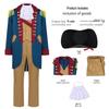 Мужской костюм Джорджа Вашингтона для косплея - Ретро военная форма из мюзикла Гамильтон