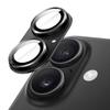 Защитное стекло для объектива камеры из черного металла для iPhone 17 Pro Max 16 Plus, защитная пленка для заднего объектива для iPhone 15 14 Pro