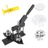 Badge Press Machine Paper Cutter Set Rotate Type Manual 32mm Button Stamping Maker Kit