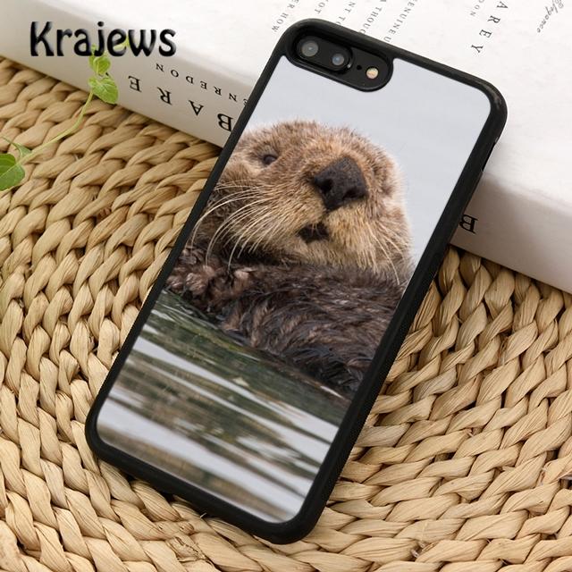 Морская выдра Животное Мягкий Чехол для Телефона Для iPhone 17 Air 16 15 14 plus 11 12 13 pro max coque Оболочка Fundas
