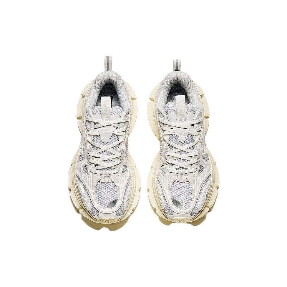 Anta Champion Series Удобные универсальные низкие кроссовки для папы женские кроссовки белые серые 122418805A-2