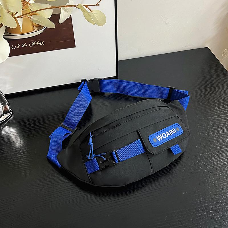 Повседневная и красивая нагрудная сумка, мужская ретро-личность, уличный трендовый стиль, женская сумка-мессенджер, спортивная поясная сумка.