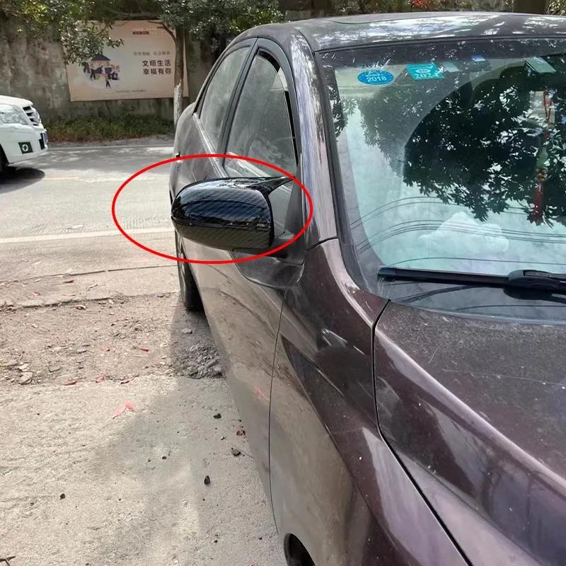 Для KIA K3 Cerato Forte 2010-2013 2011 2012 ABS карбоновое волокно боковая дверь автомобиля зеркало заднего вида крышка оболочка корпус наклейка отделка