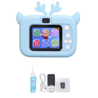 Детская цифровая камера с картой памяти 32G, кард-ридером 20MP 400mAh 1080P USB 2in цветной дисплей