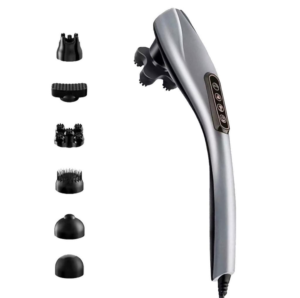 Masajeador eléctrico portátil de cuerpo completo para cuello, espalda y hombros con vibración
