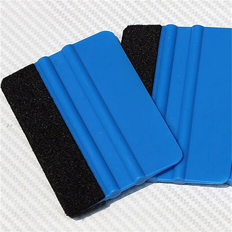 Vinyl Plastic Wrap Applicator Car Squeegee Decal Soft Felt Edge Scraper Tool