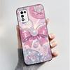 Phone Case For ZTE Libero 5G III A202ZT / Libero 5G II A103ZT Casing Fashion Butterfly Flower Black Soft TPU Case Silicone Cover