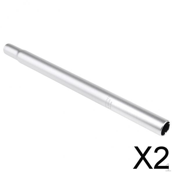 2x /350/400/450mm Bike Seat Post Replacement Seatpost Fixing Gear Accessories