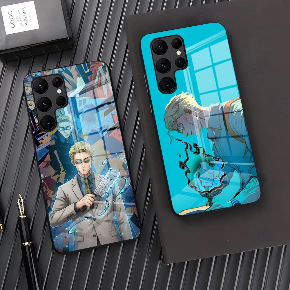 Чехол для телефона Kento N-Nanami из аниме для Samsung S26 S25 Plus S20 S20 Plus S22 Ultra S23 FE S21 Plus S21 Ultra Стеклянная крышка