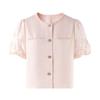 Qiu Shui Yi Ren Women's Chic Bubble Sleeve Jacket