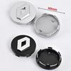 For Renault 2026 New Hub Caps For Renault Megane 2 3 Clio 4 Trafic Captur Emblems Kangoo 4PCS 57mm 60mm Car Tire Center Hub Cap 