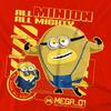 Despicable Me 4 Childrens/Kids Minion Blueprint T-Shirt