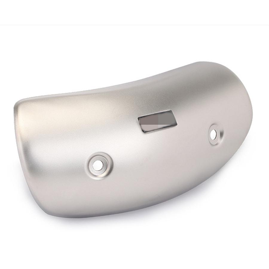 For Motorcycle Exhaust Pipe Anti-Scalding Cover 806-Titanium Color