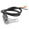 12V Stainless Steel Motorcycle Handlebar Switch LED Modification Bracket Control Push Button