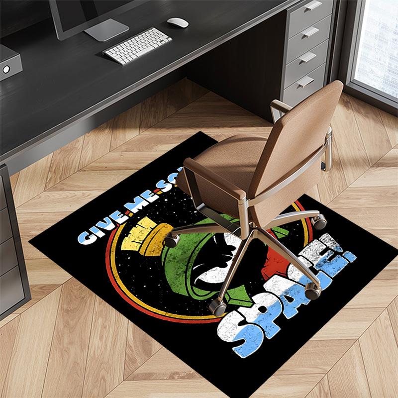 Marvin the Martian Printed Absorbent Washable Carpet, Non-Slip Bathroom Mats, Kitchen Rugs, Yoga Mat,Living Room Entrance, Camping Picnic Rugs