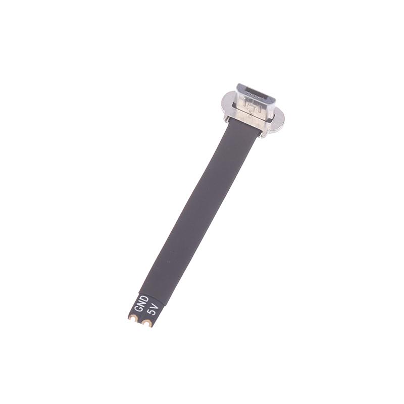 Разъем Type-C Micro USB FPC 2-контактный 3-контактный Гибкий Плоский Кабель Папа Зарядный Кабель Быстрая Зарядка Провод-удлинитель Для Телефона