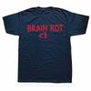I Love Brain Rot T Shirt Retro Brainrot Meme Y2k Trend T-shirts for Men Women Casual 100% Cotton Unisex Tee Tops EU Size