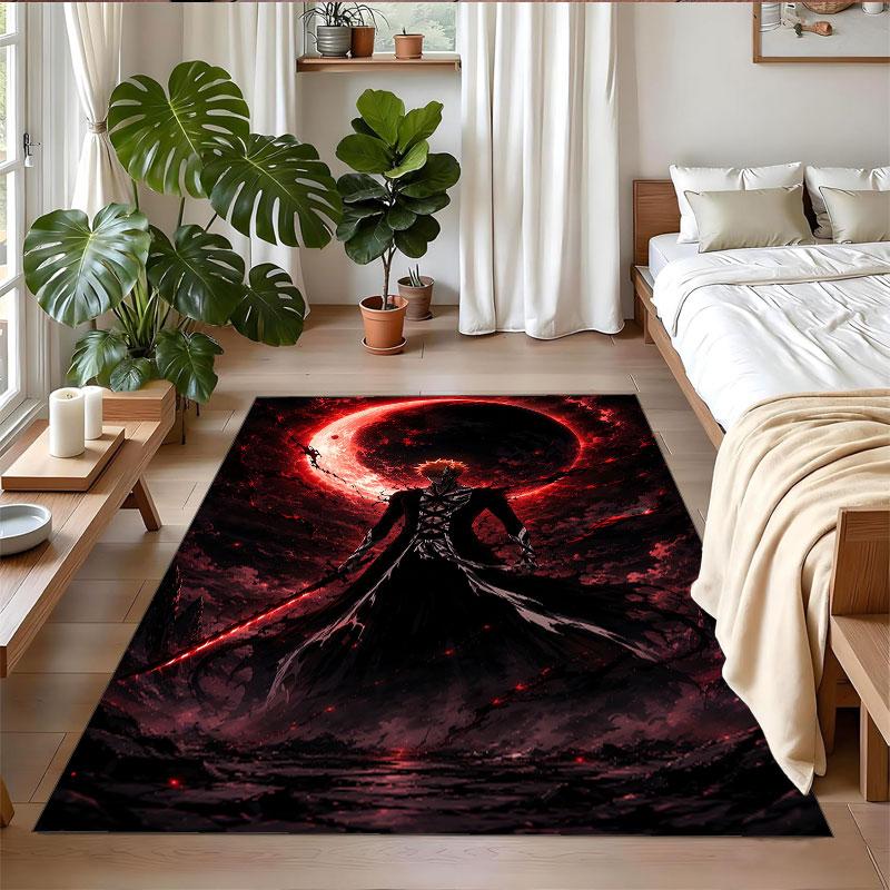 Crystal Velvet Rug Soft Non Slip Indoor Floor Mat Home DecorBleach anime