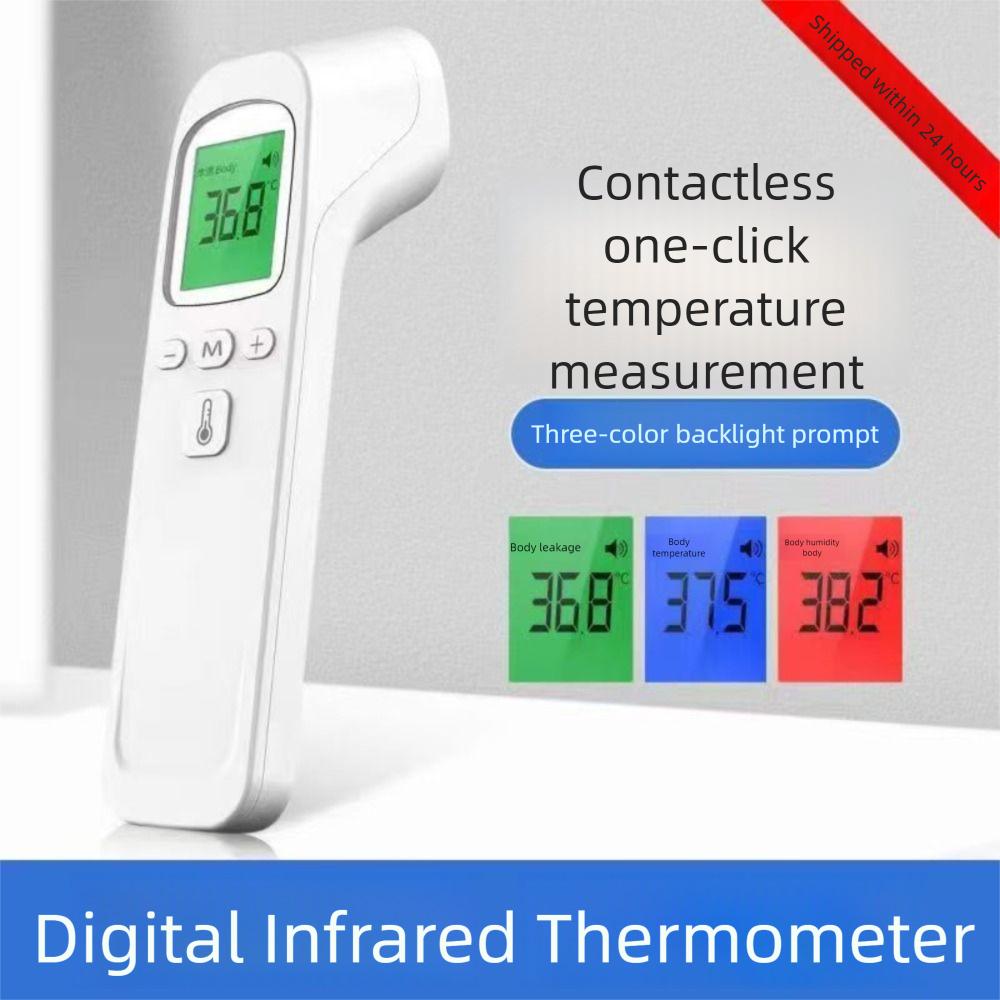Non-contact Temperature Measurement Meter Portable IR Thermometer Forehead/Body