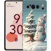 Чехол для телефона Google Pixel 8 A 7 6 Pro 6A 5G черный мягкий противоударный чехол TPU Shell Coque с рождественским графическим принтом