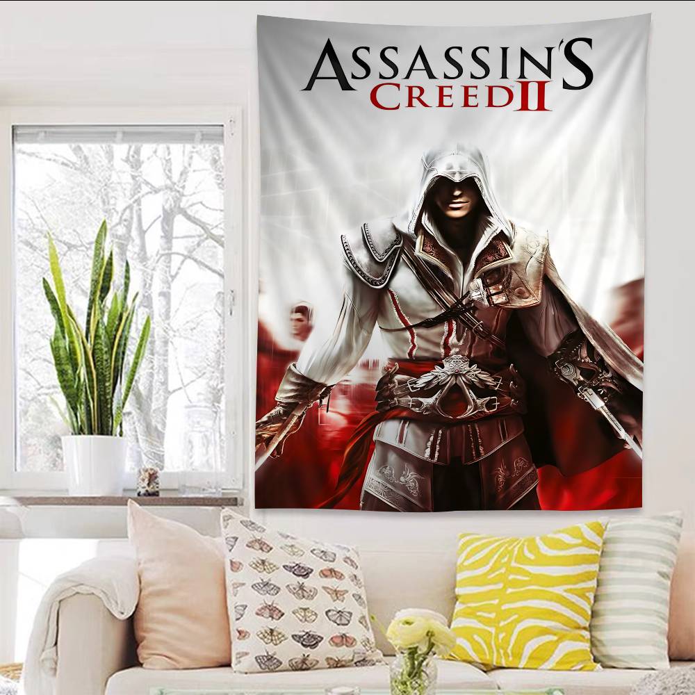 Игровой Классический AAssassins Крутой CCreed Аниме Гобелен Подвесной Таро Хиппи Настенные Ковры Общежитие Домашний Декор
