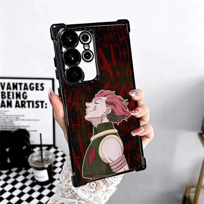 Чехол для телефона Hunter X-Hunters Hisoka Мягкий для Samsung Galaxy S26 Ultra S25 Edge S24 FE S23 Plus S22 S21 + S20 Покрытие Защита от падения Fu
