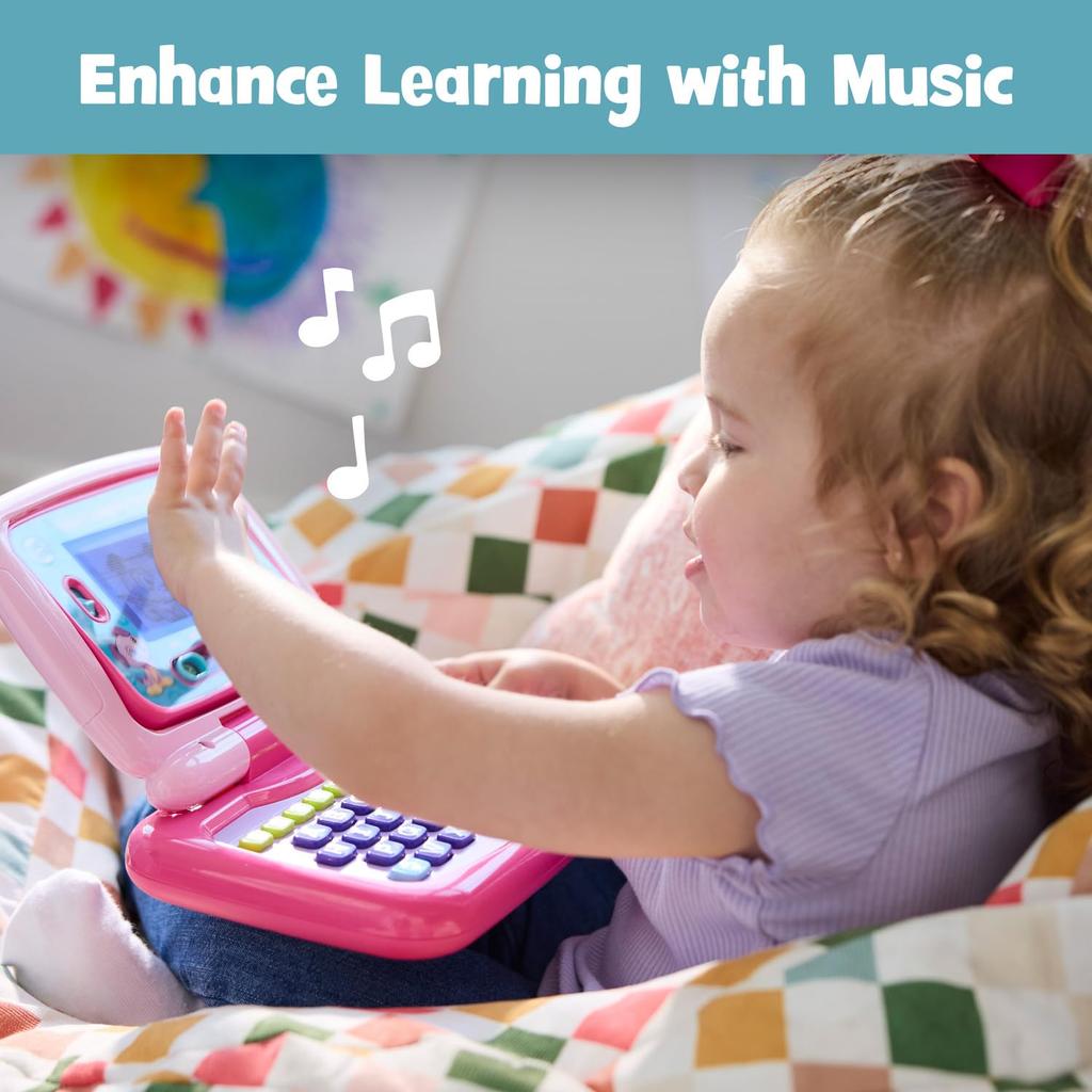 LeapFrog 2-в-1 LeapTop Touch, Розовый