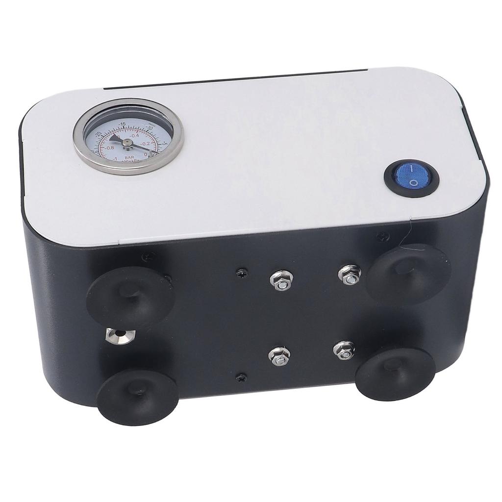 30W Oil Free Oilless Diaphragm Vacuum Pump Low Noise Small Laboratory Filtration Pump 15L min 110‑240V US Plug