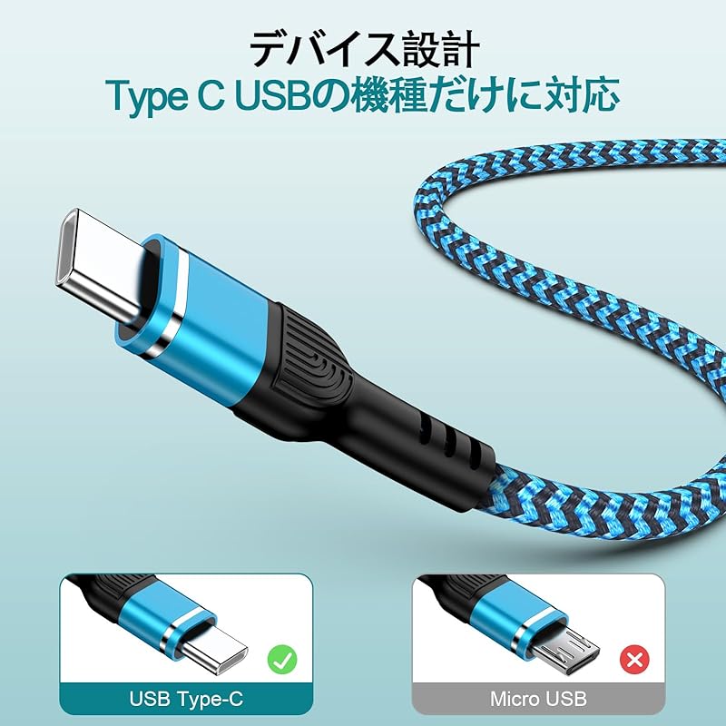 USB Type C Cable Fast Charging [1.83M*2 Pieces/ QC3.0 Compatible] Type C Charging Cable iPhone 16 Charging Cable Type C Code iPhone16 Series, Galaxy