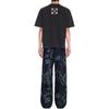 Off-White Размытая Мэри Футболка с коротким рукавом для скейтбординга OMAA120F24JER0091001