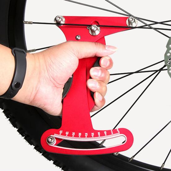Bike Wheel Spoke Tension Meter Accurate Heavy Duty MTB Mountain Road Bicycle Rim Adjustment Tensiometer Measurement Tool