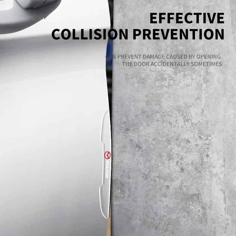 4PCS Car Door Transparent Bumper Guard Anti-Collision Protector For Mazda 3 CX3 CX4 CX5 CX7 CX8 CX9 Atenza Axela Car Styling