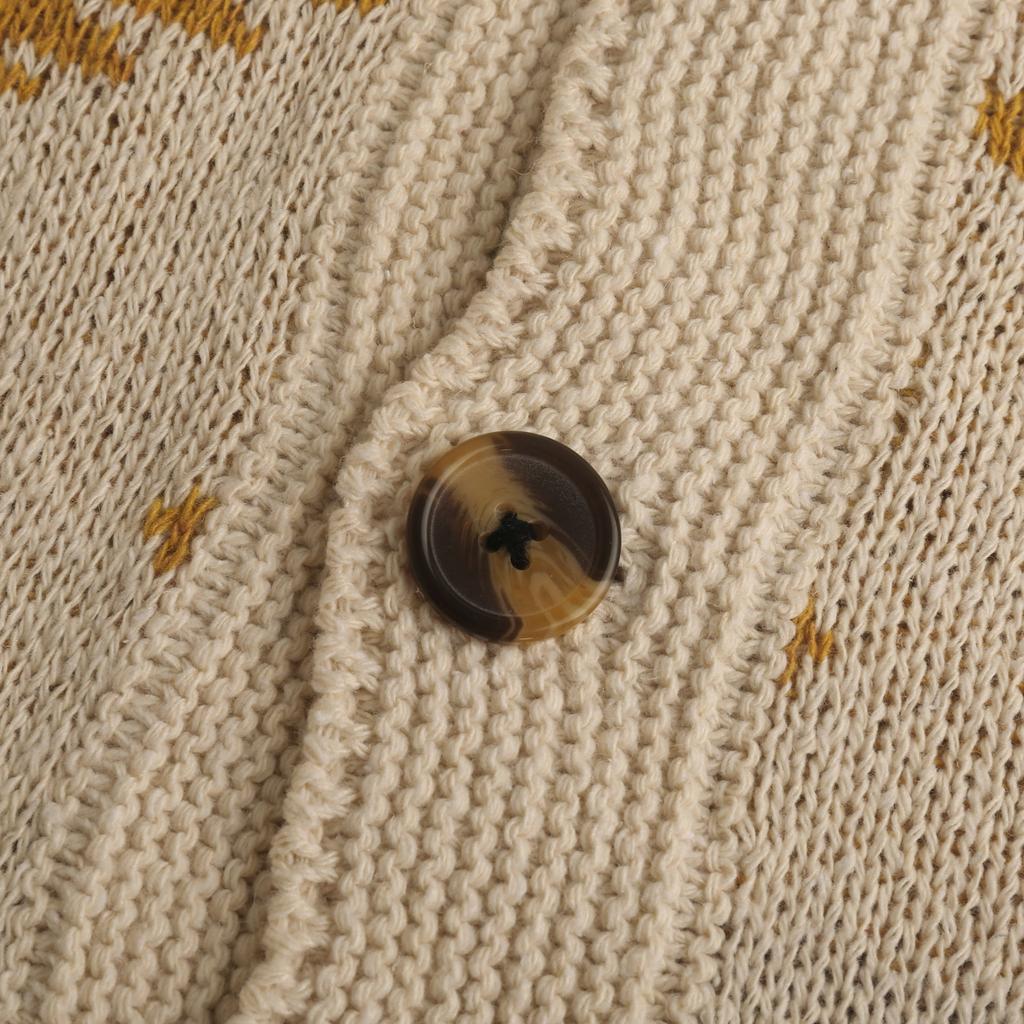 And Winter Men's Fashion Loose Cardigan Warm Lapel Hooded Jacket Sweater