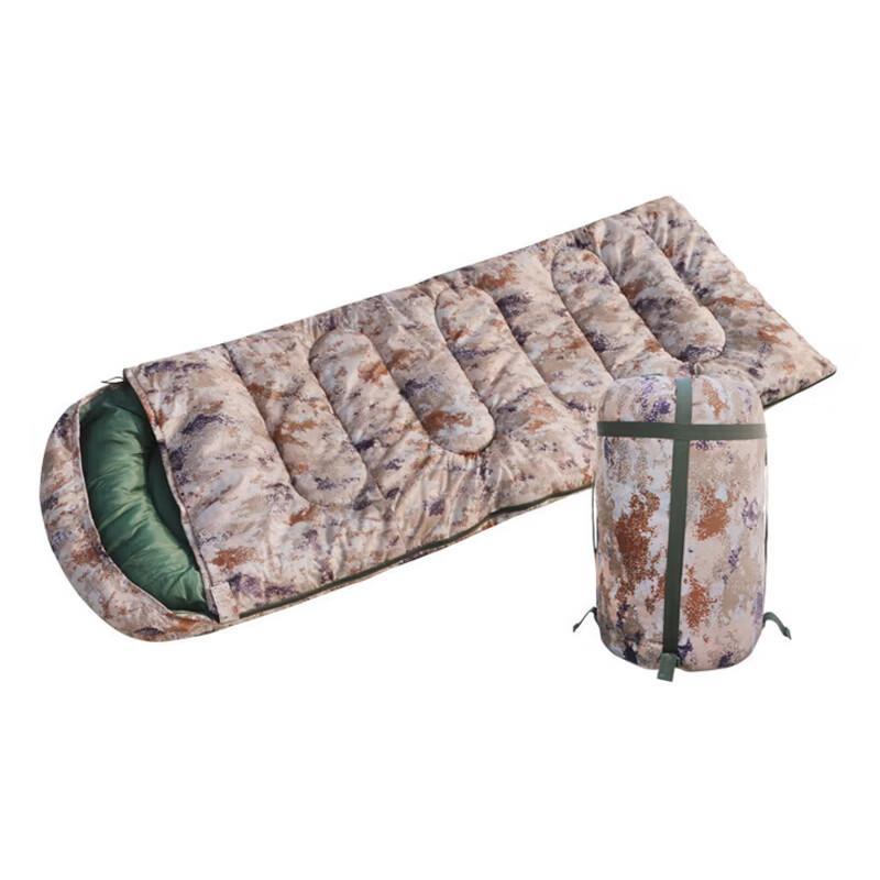 Qinghongling Camping Envelope Camouflage Sleeping Bag