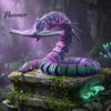 Динамичная статуэтка-дисплей, 3D-печатная игрушка Морское чудовище, Многосуставная артикулируемая фигурка, Гибкая мифическая глубоководная тварь, Фигурка с тонкой работой, Антистресс