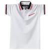 Mens Short Sleeve Polo Shirt Summer Cotton Business Casual Clothing Plus Size Loose Fit Male