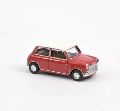 NOREV Миниатюрная модель автомобиля 1/64 Mini Cooper S 1964 (Красный Белый)