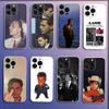 Чехол для телефона Singer L-Luis Miguel для iPhone 16,15,14,13,12,11 Plus,Pro,Max,XR,XS,Plus,E,Mini Прозрачный чехол