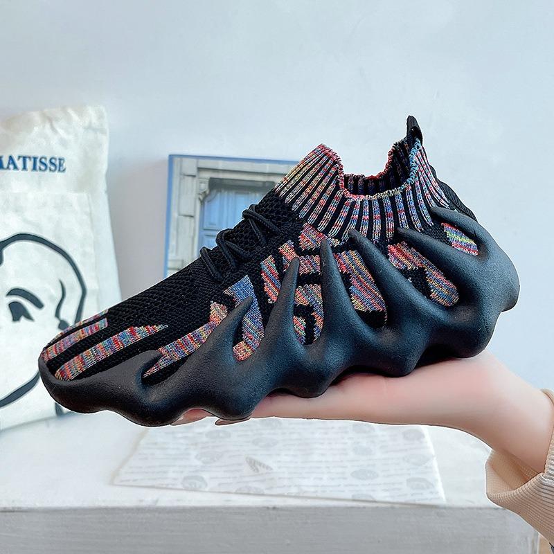 Women Breathable Mesh Running Shoes Flat Non Slip Casual Student Sneakers