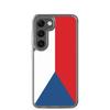 Coque Téléphone - Samsung - Galaxy S23 Plus - Drapeau Tchéquie - Souple - Multicolore