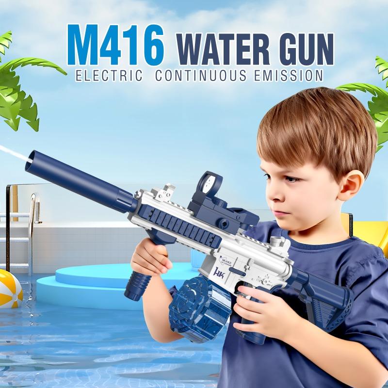 Водяной пистолет M416 Стрелялка Летняя Водяная битва M416 Пляж Наружные развлечения Игрушки для детей и взрослых