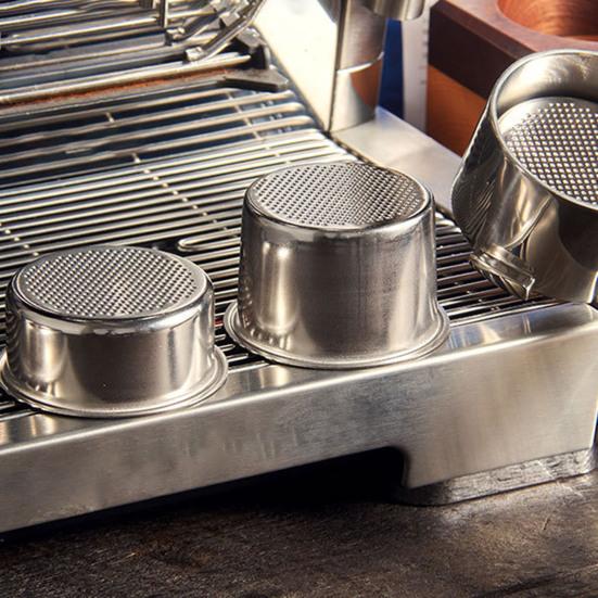 Фильтр для кофе 51/54 мм с мелкой сеткой, пищевой антипригарный, легко чистится, быстрая фильтрация, нержавеющая сталь, корзина для фильтра эспрессо для кофеварки