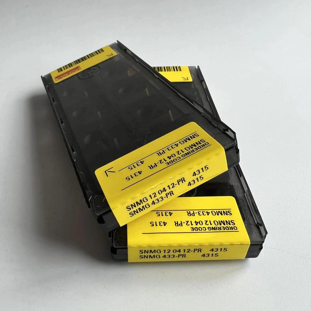 Original Sandvik / SNMG120412-PR 4315 / CNC Lathe Carbide Blade 10 PCS