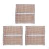 3Pcs/set DIY Rug Hooking Mesh Style Canvas - (17'' *17'') Latch Hook Cushion Cover with Pattern