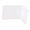 1/2Pcs L-Shaped Book Stoppers Holders with Anti-slip Design Book End Stand Rack  for Library Bedroom