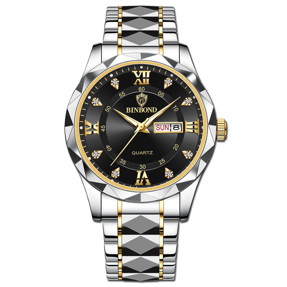 Мужские водонепроницаемые светящиеся наручные часы-будильник для бега